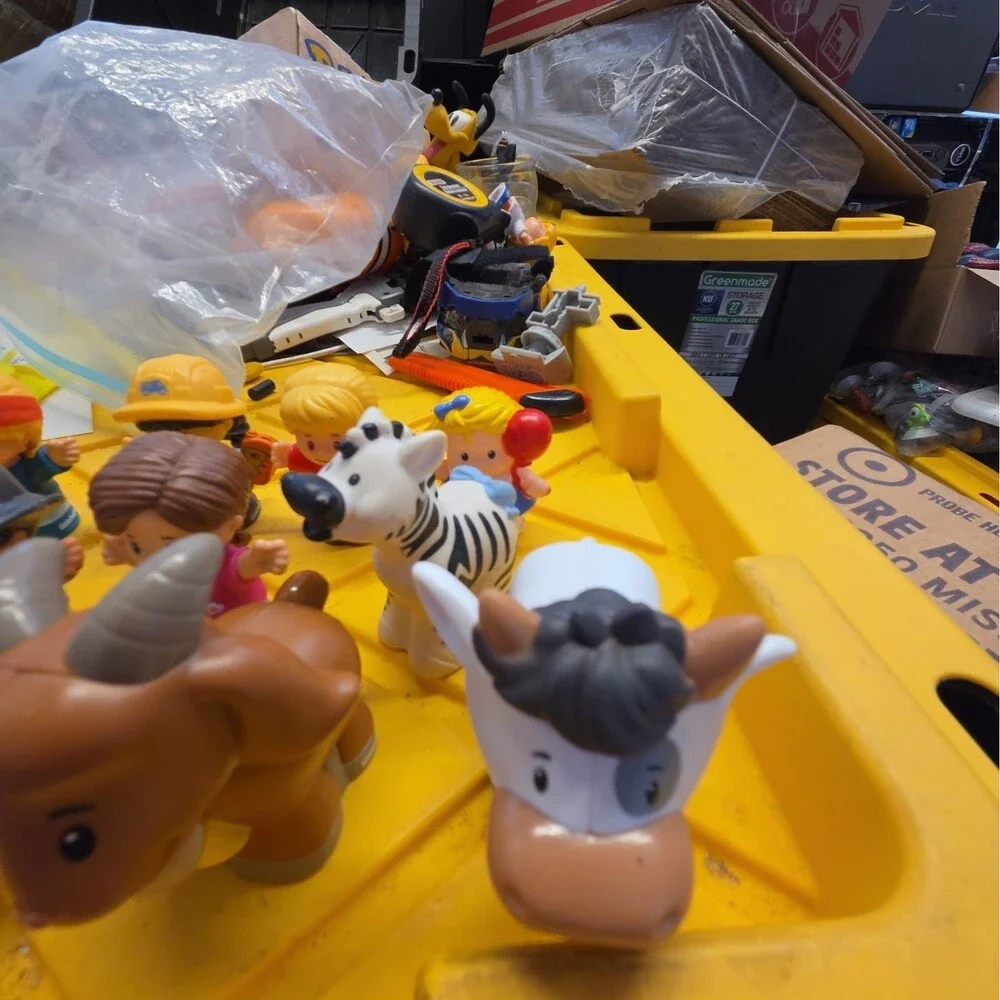 Lot Of 19 Fisher-Price Little People Mixed Lot Figures, Animals, & Car Disney